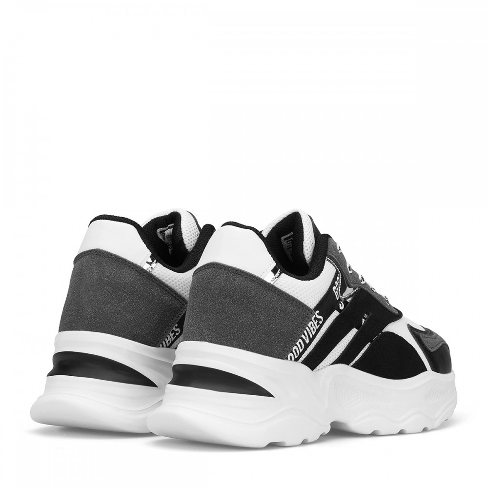 Women's Sneakers - White Black - DS3.5181