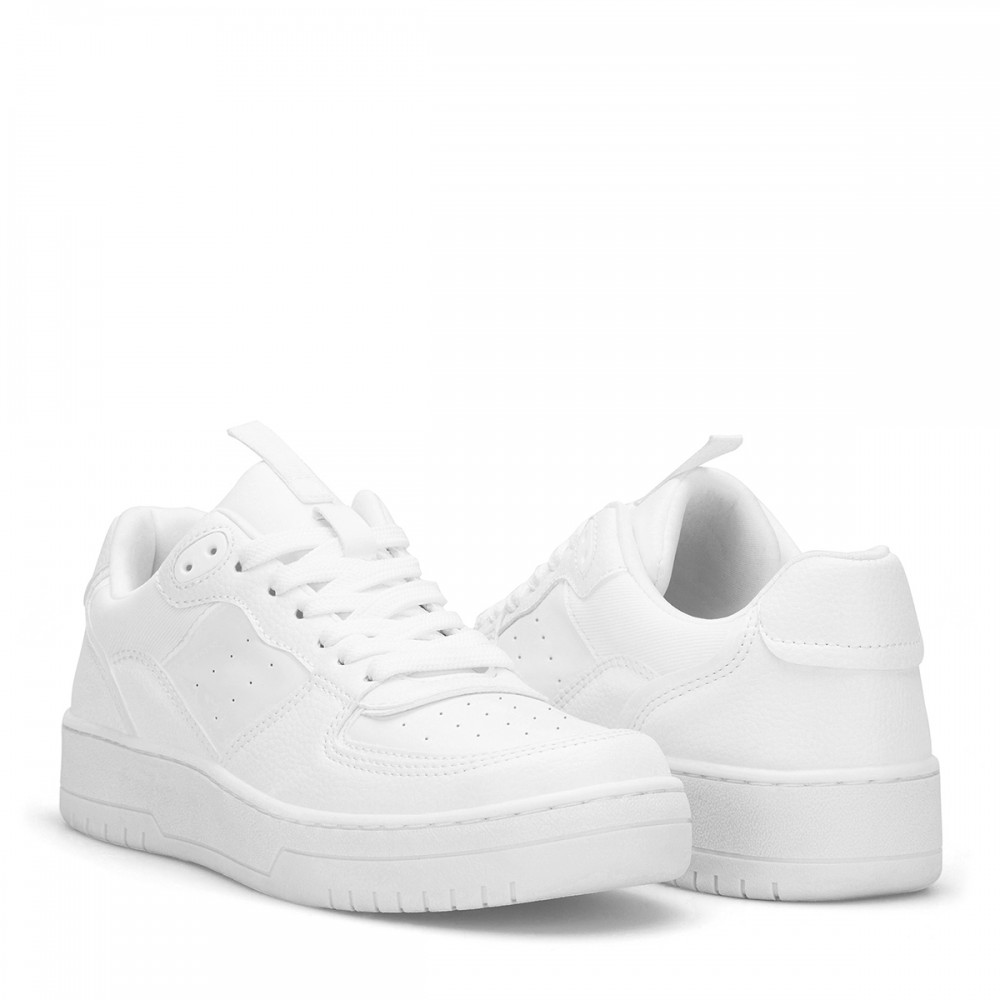 Womens Sneakers - White - DS Alley