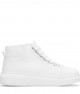 Men's High Top Sneakers - White - Enzo