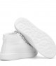 Men's High Top Sneakers - White - Enzo