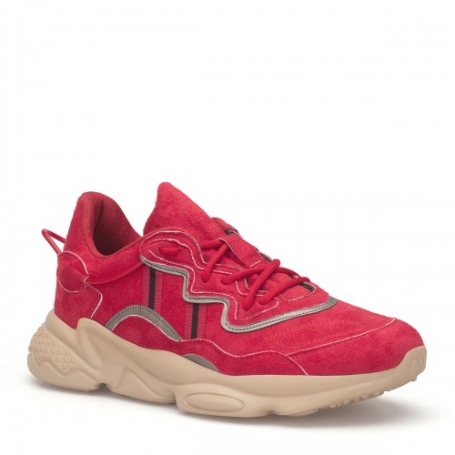 Unisex Sneakers - Red - DS.FBSZWG