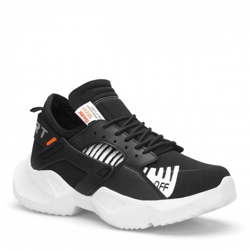 Unisex Sneakers - Black White - DS.MJOFF