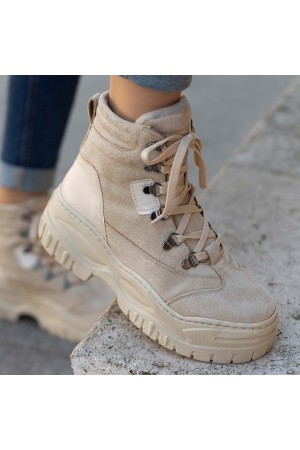 Women's Boots - Beige - DS.0LNA