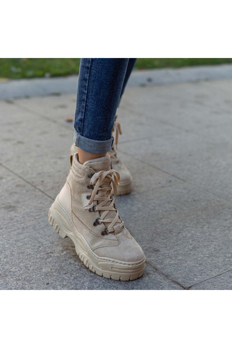 Women's Boots - Beige - DS.0LNA
