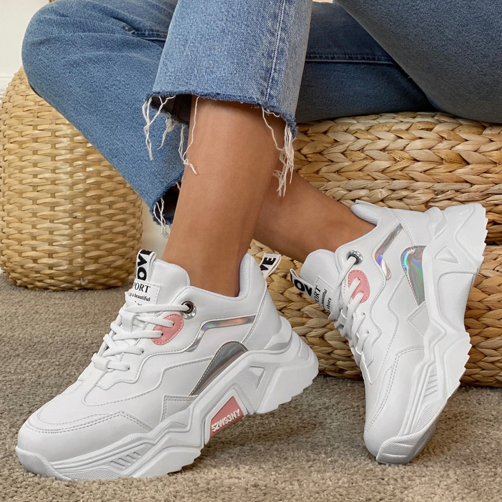 Womens Sneakers - White Powder - DS.PMD239K2110