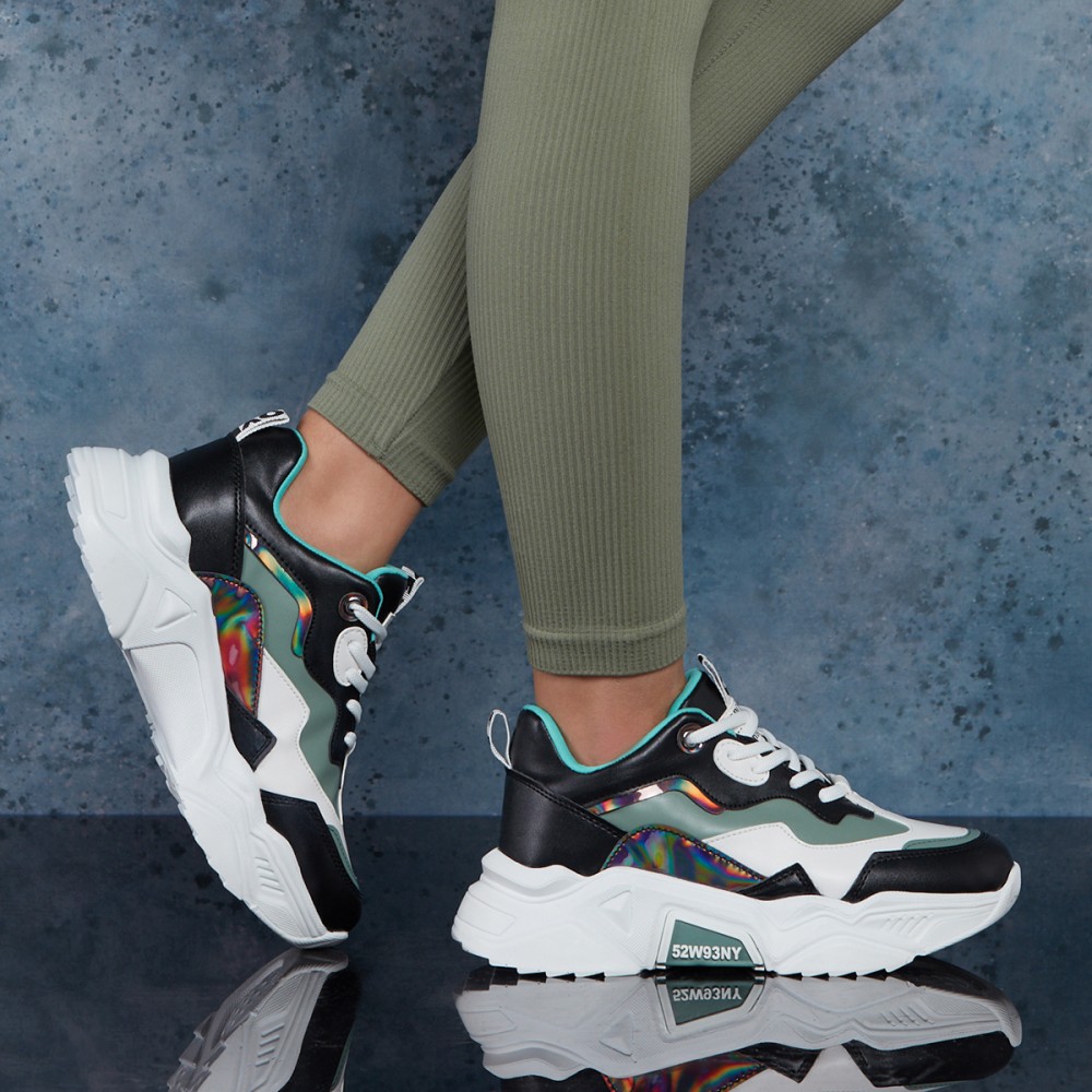 Women’s Sneakers - White Black - DS.PMD239K2110