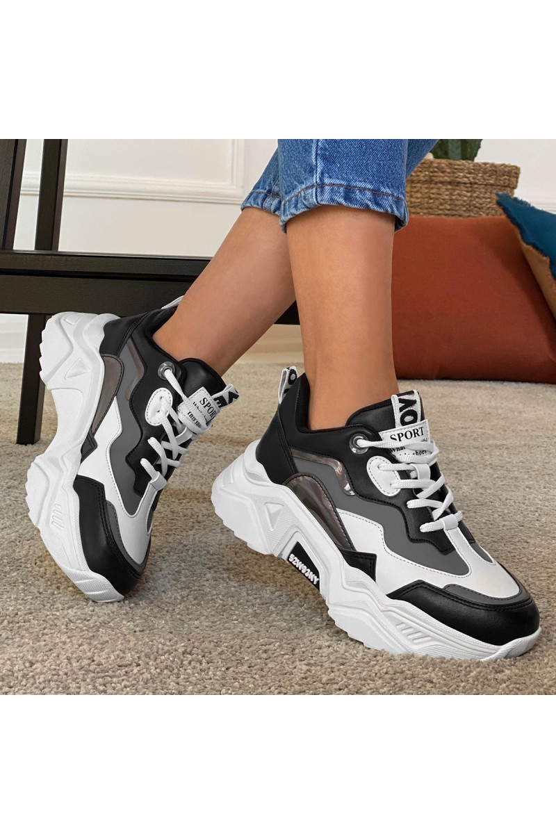 Women’s Sneakers - Black Gray - DS.PMD239K2110