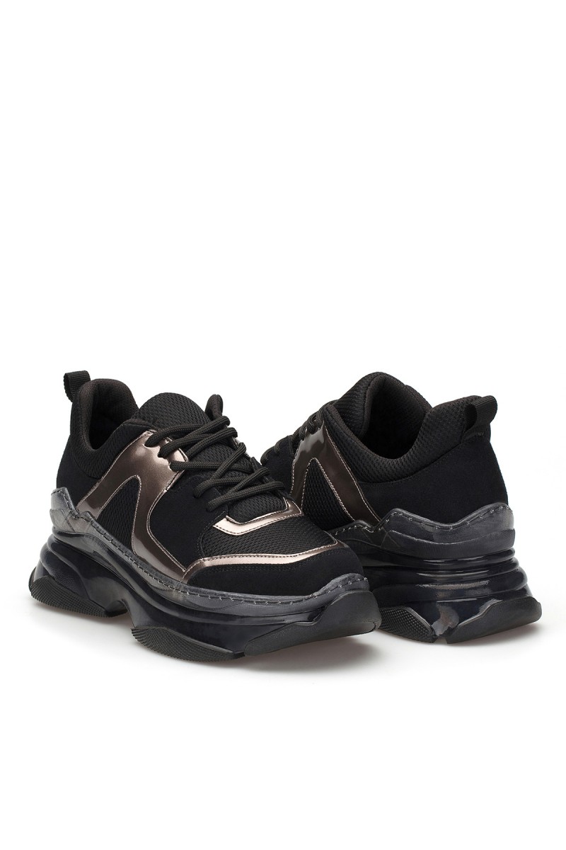 Women's Sneakers - Black - DSR.E1