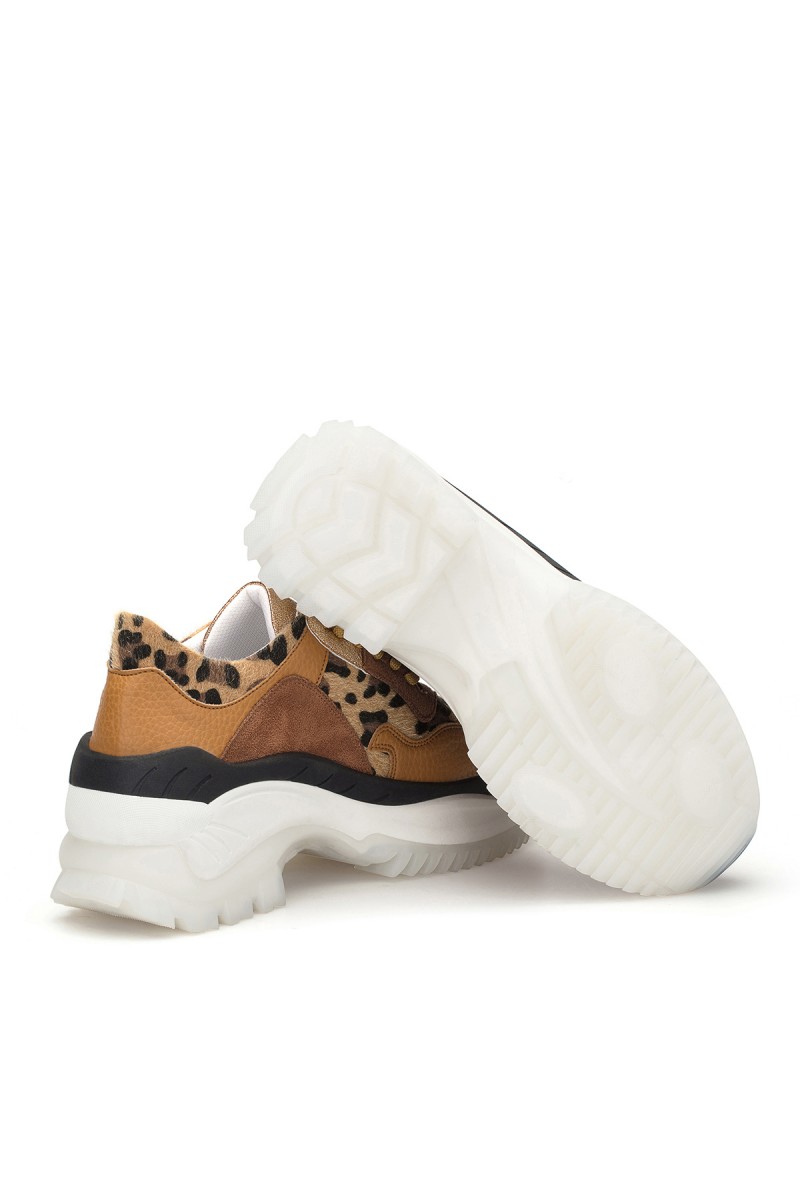 Women's Sneakers - Tan - DSR.X33