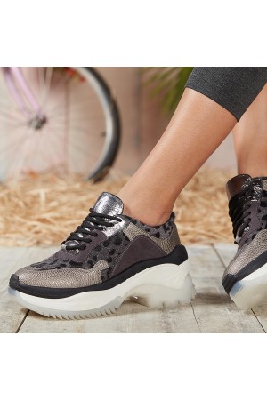 Women's Sneakers - Gray - DSR.X33