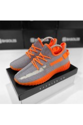 Unisex Sneakers - Gray Orange - DS.SPP