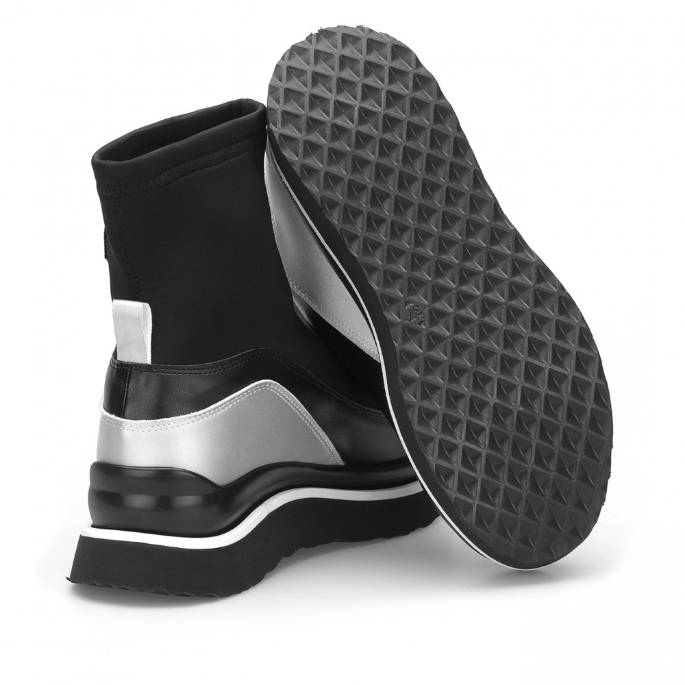 Women's Boots - Black White - DS.TPG