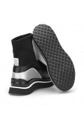 Women's Boots - Black White - DS.TPG