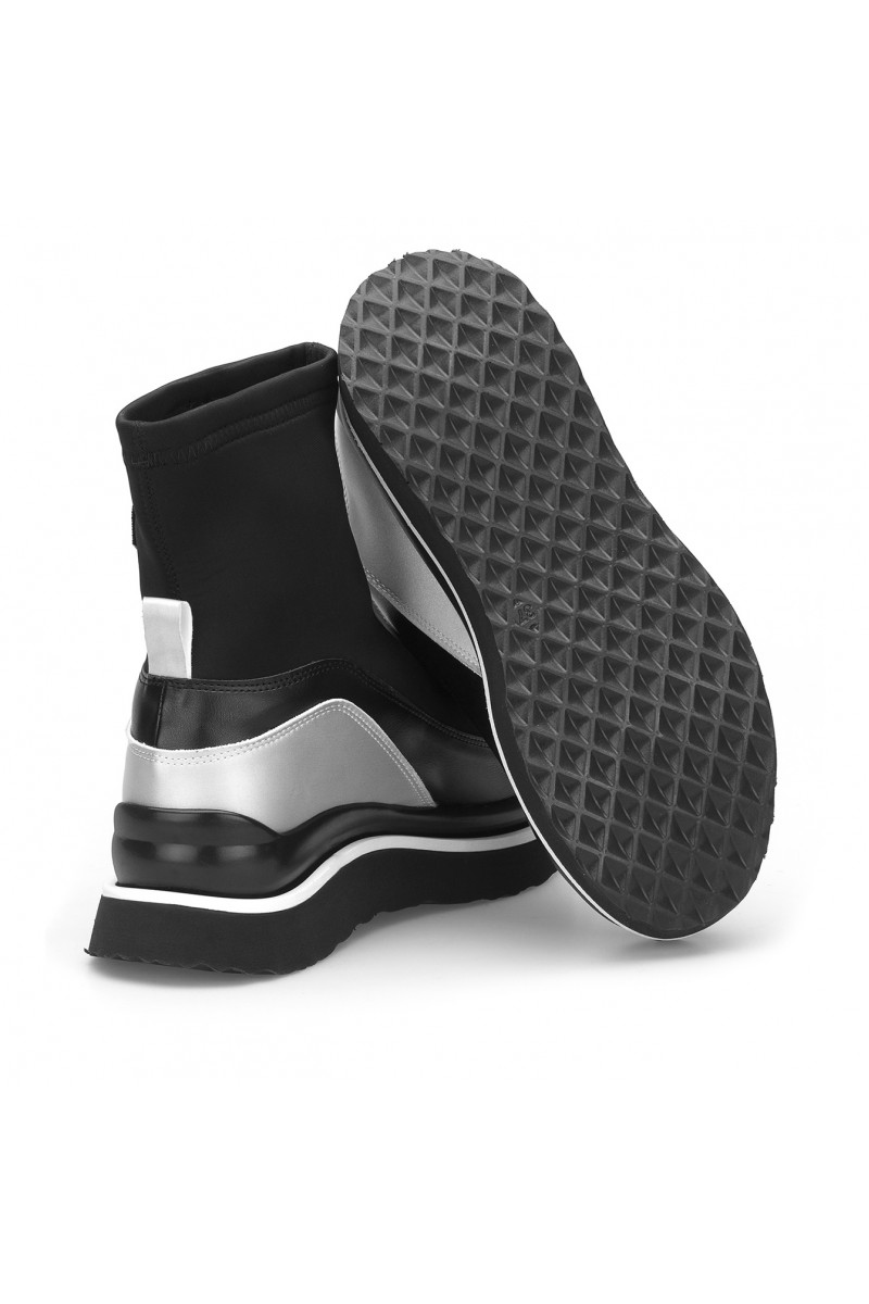 Women's Boots - Black White - DS.TPG