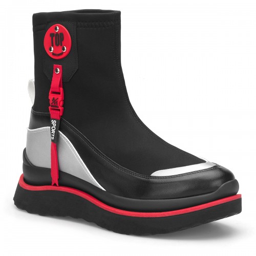 Women's Boots - Black Red - DS.TPG