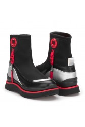 Women's Boots - Black Red - DS.TPG