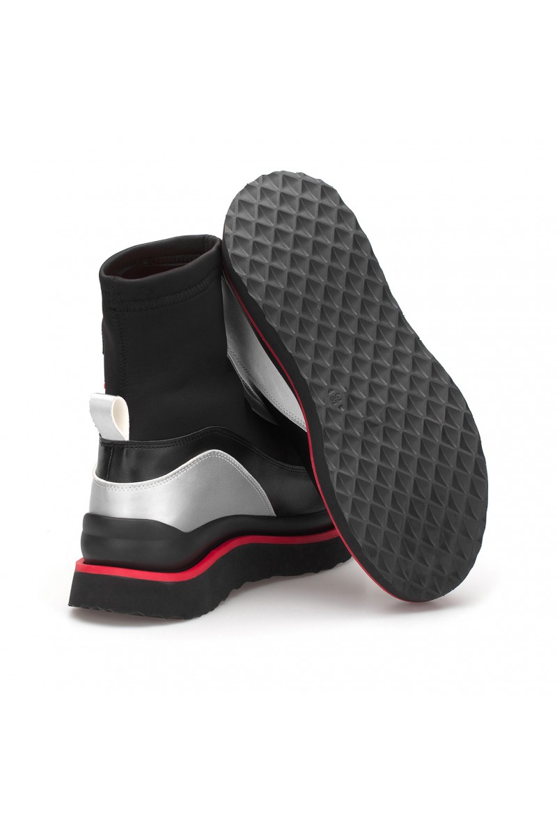 Women's Boots - Black Red - DS.TPG