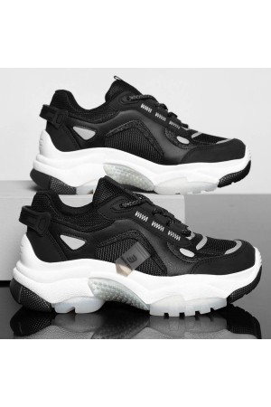 Womens Sneakers - Black - Linda