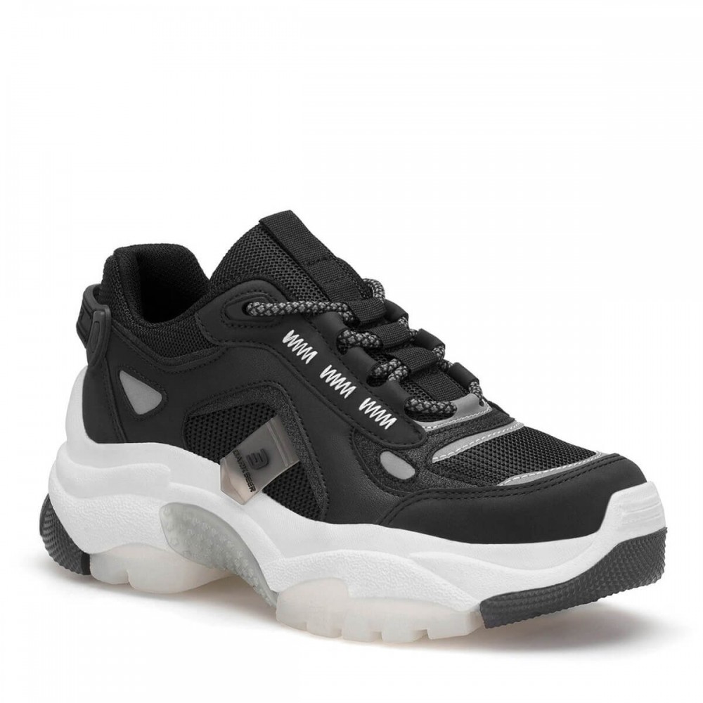 Womens Sneakers Black Linda