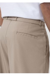 Men's Baggy Pants - Beige - V20 - 01