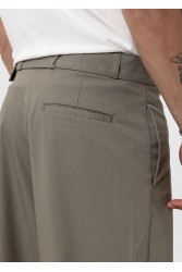 Men's Baggy Pants - Khaki - V20 - 01
