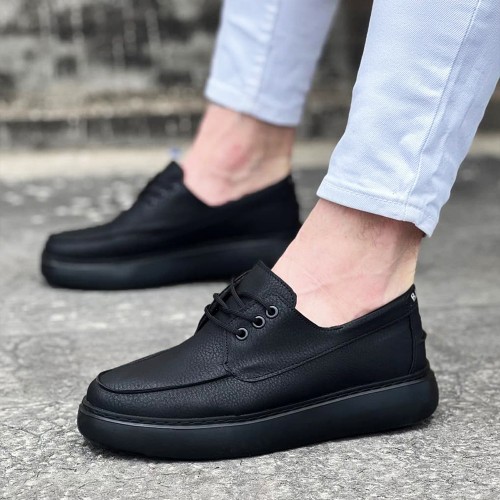 Men’s Casual Shoes - Black - 508