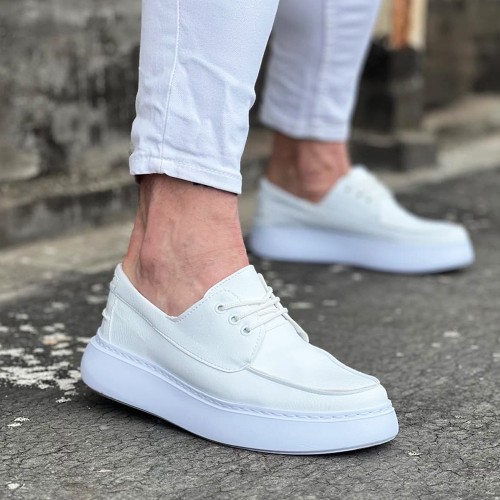 Men’s Casual Shoes - White - 508