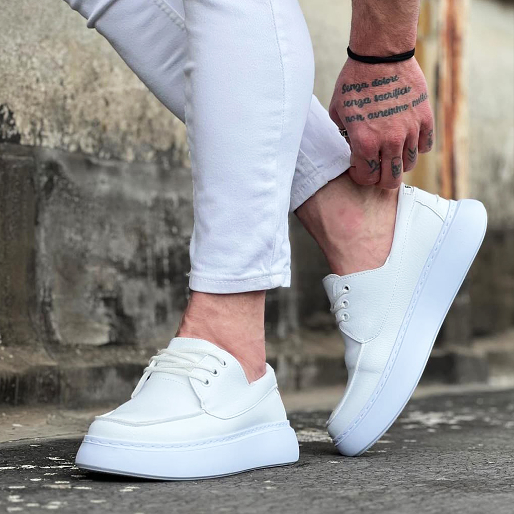 Men’s Casual Shoes - White - 508