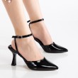 Mid Heel Shoes - Aster - Black