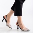 Mid Heel Shoes - Poppy - Black