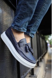 Mens Classic Shoes - Dark Blue - 127
