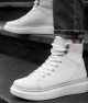 Men's High Top Sneakers - White - Sandor