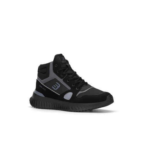 Men's High Top Sneakers - Black - DS3.950