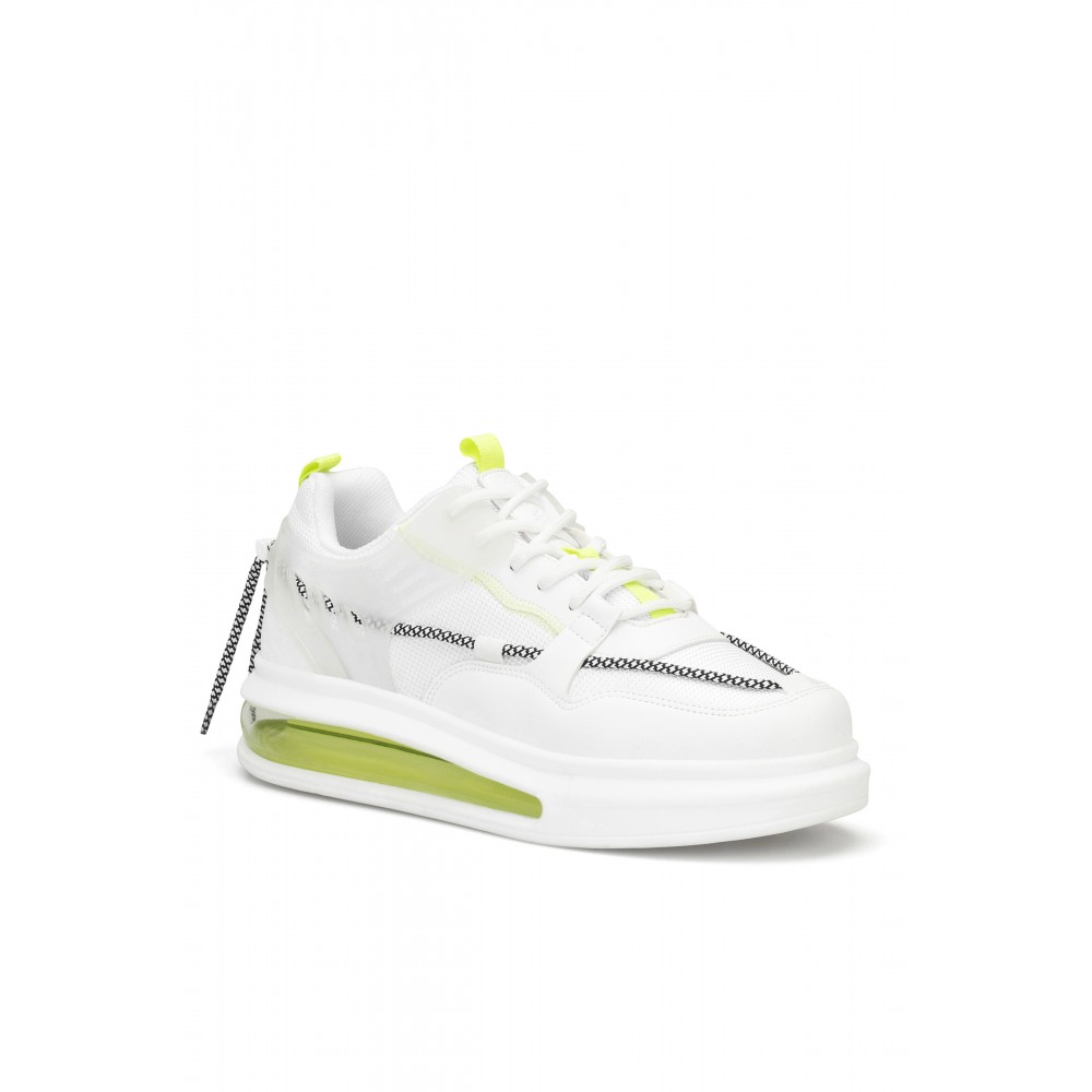 Mens Sneakers - White - Elron