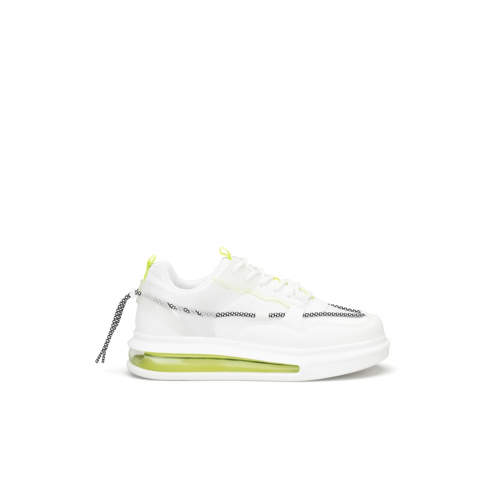 Mens Sneakers - White - Elron
