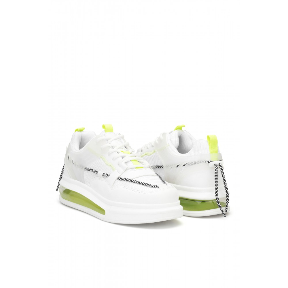 Mens Sneakers - White - Elron