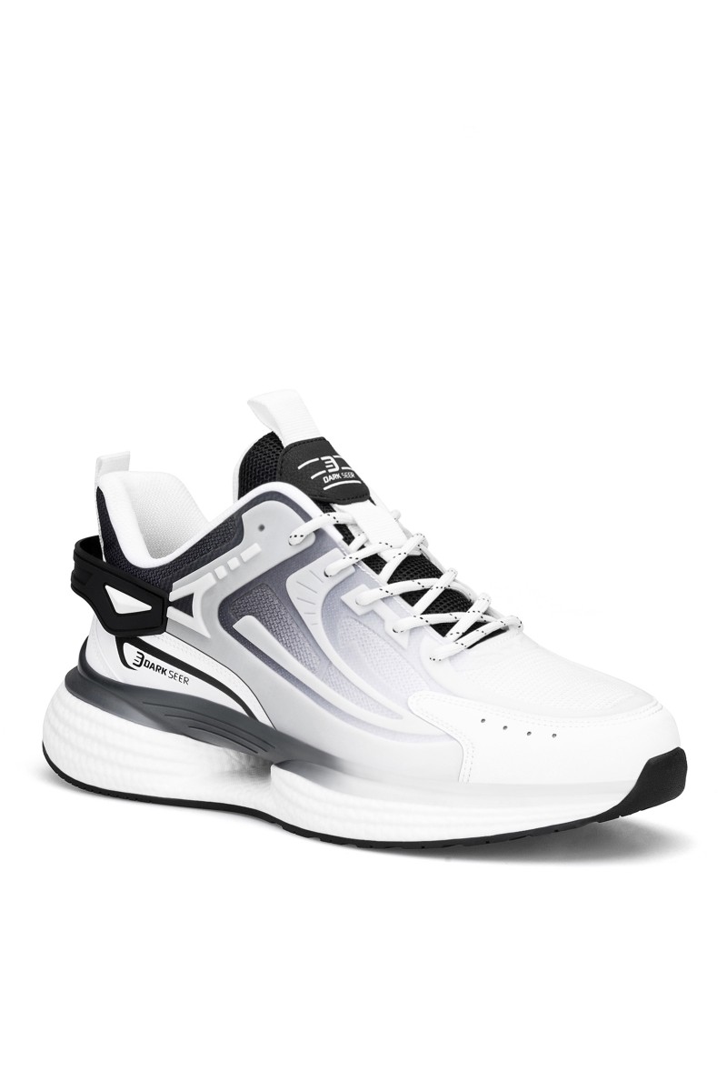 Mens Sneakers - White Black - DS.ENIGMA