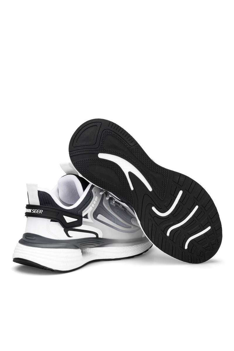 Mens Sneakers - White Black - DS.ENIGMA
