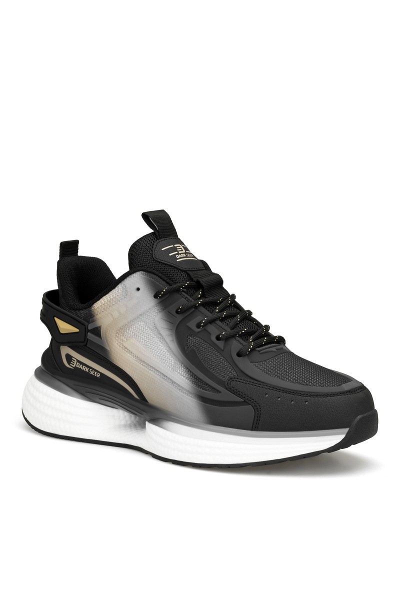 Mens Sneakers - Black Beige - DS.ENIGMA