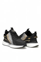Mens Sneakers - Black Beige - DS.ENIGMA