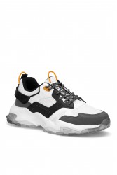 Mens Sneakers - White Dark Gray - Gestor