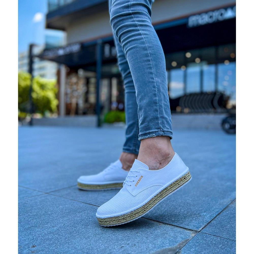 Mens Sneakers - White - 117