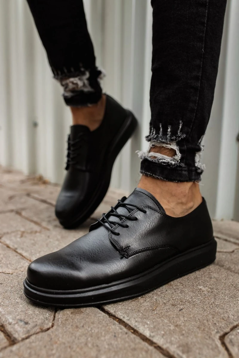 Mens Classic Shoes - Black - 003