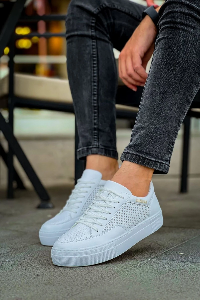 Mens Sneakers - White - Lix