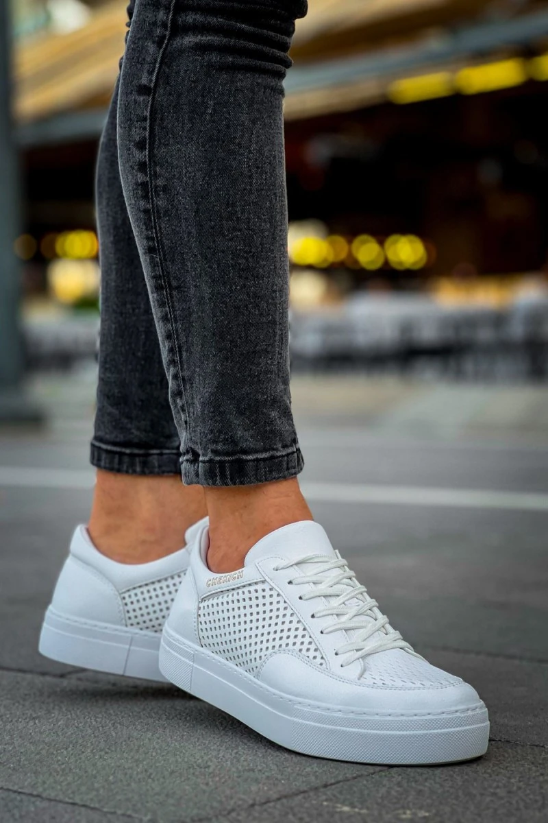 Mens Sneakers - White - Lix