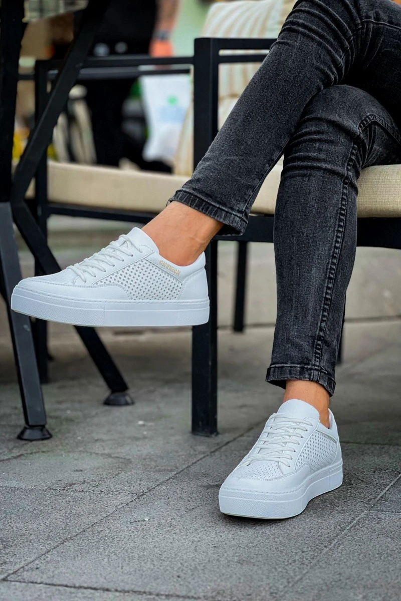Mens Sneakers - White - Lix