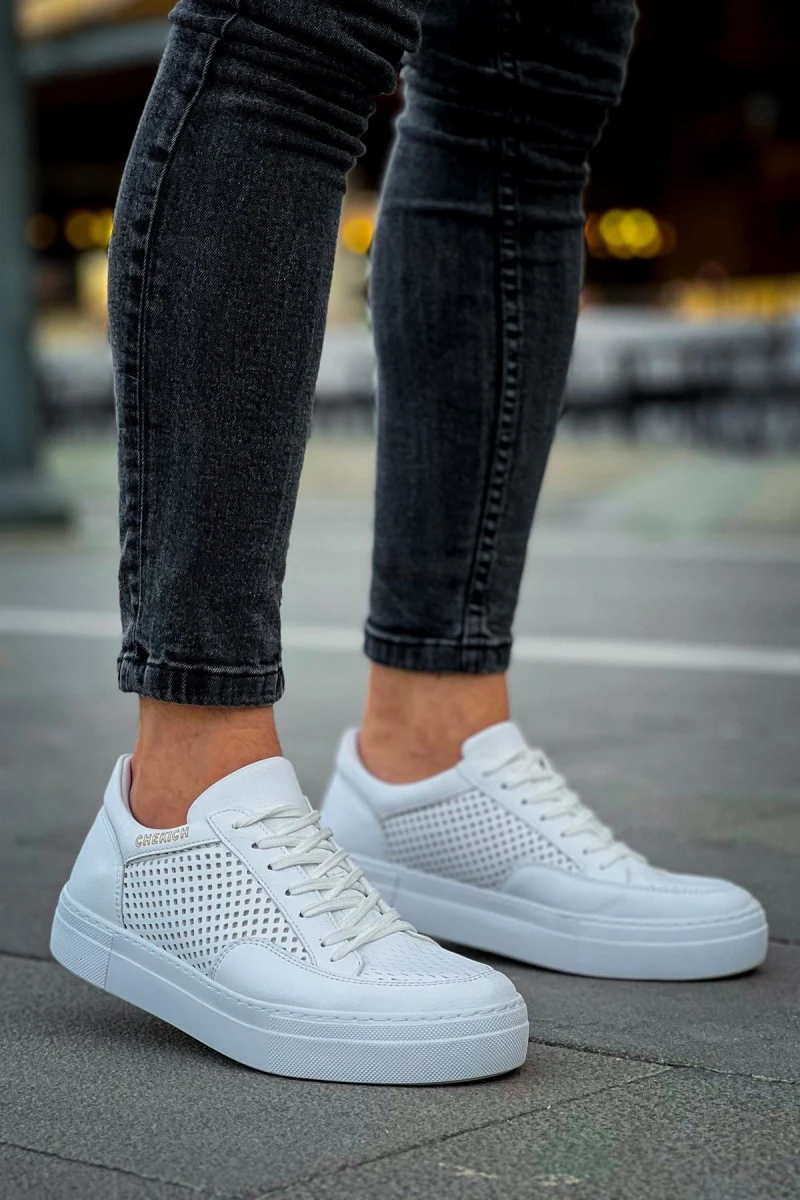 Mens Sneakers - White - Lix