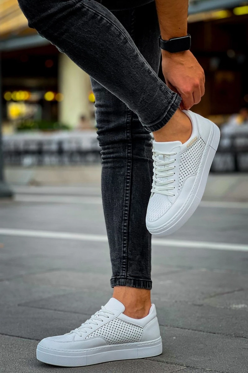 Mens Sneakers - White - Lix