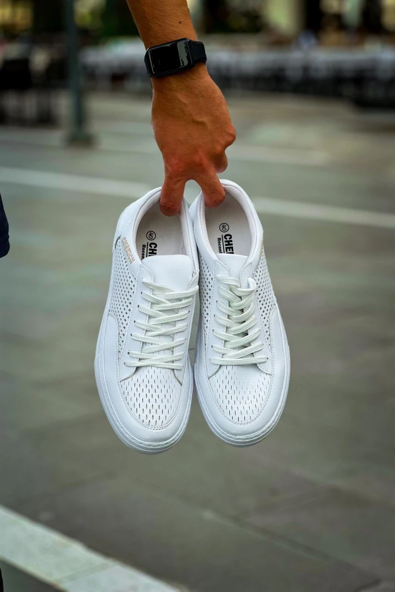 Mens Sneakers - White - Lix