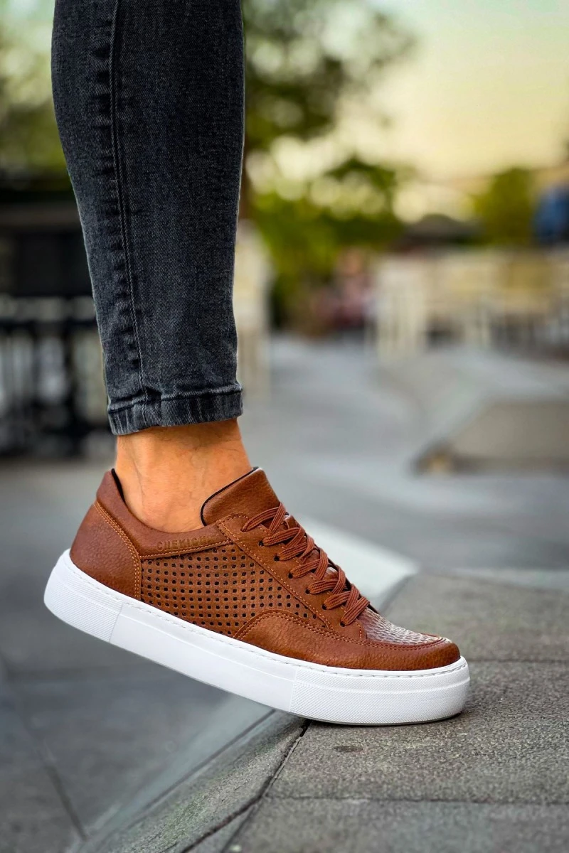 Mens Sneakers - Tan - Lix